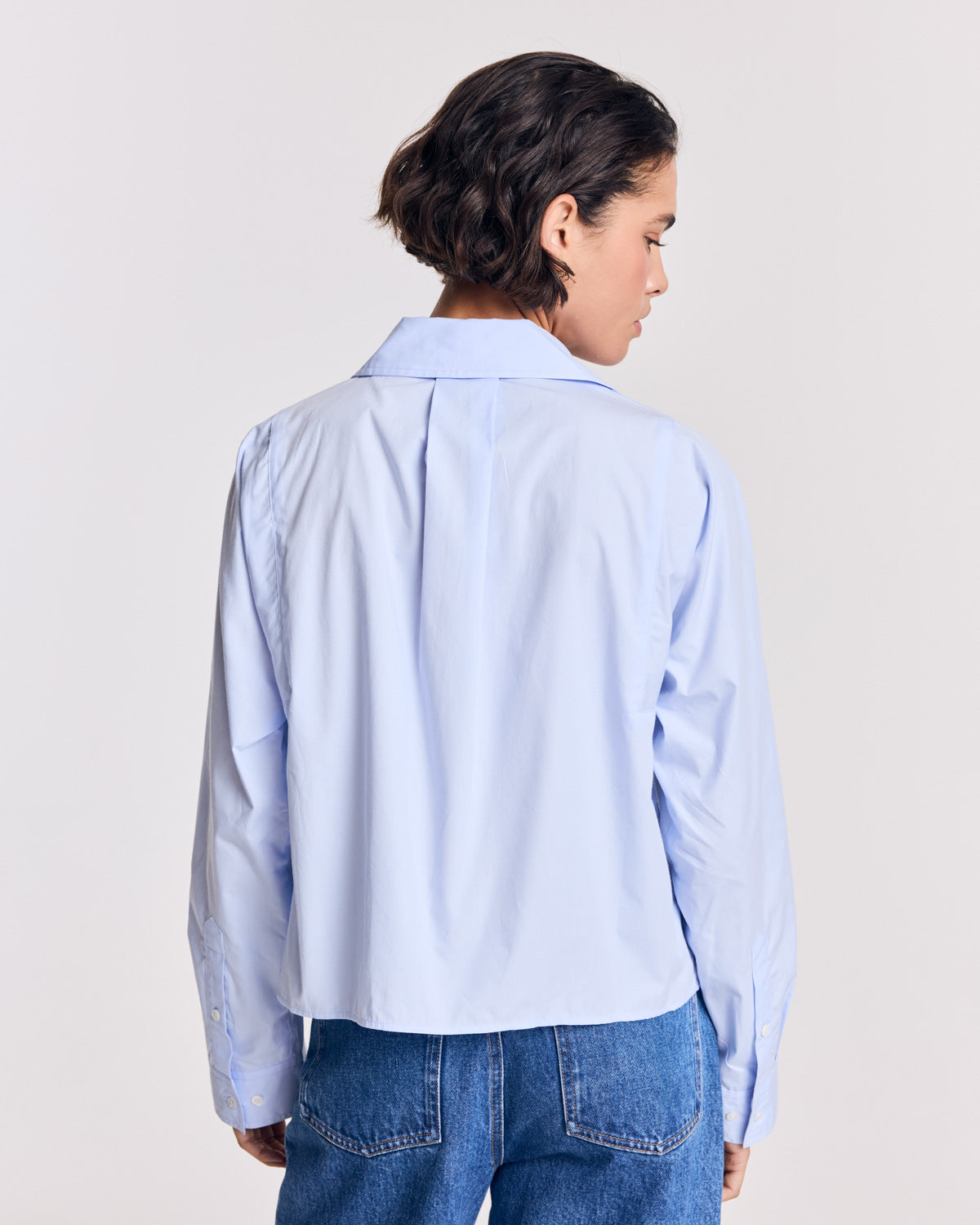 Sky blue Eustache shirt