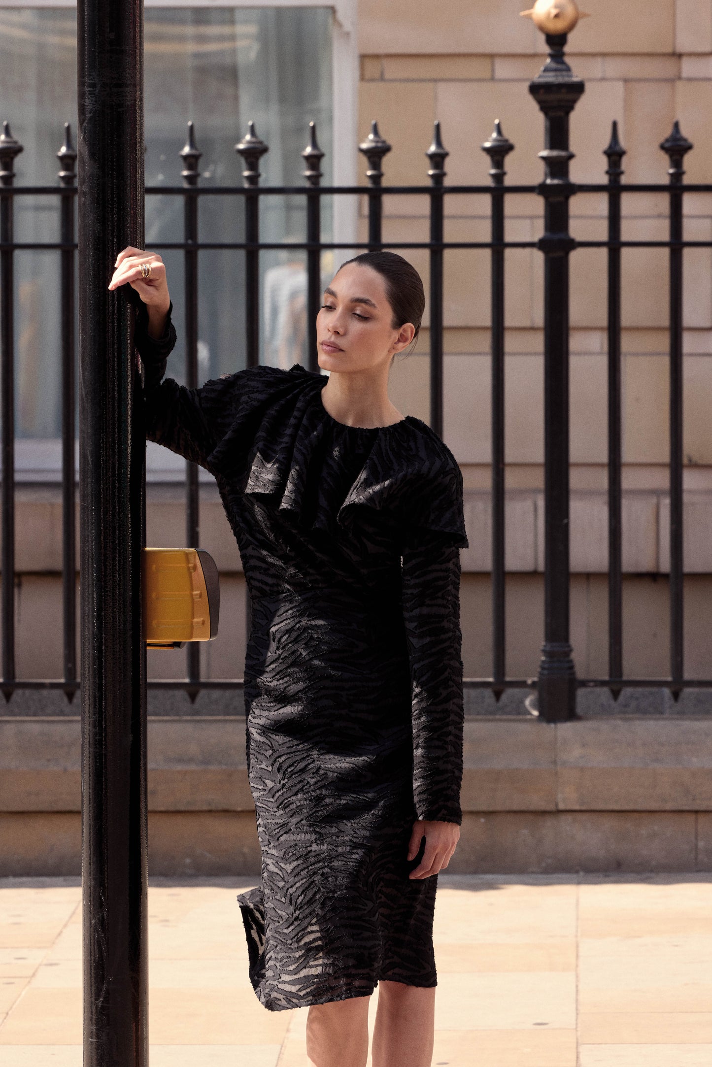 Blouse Jade zèbre noir