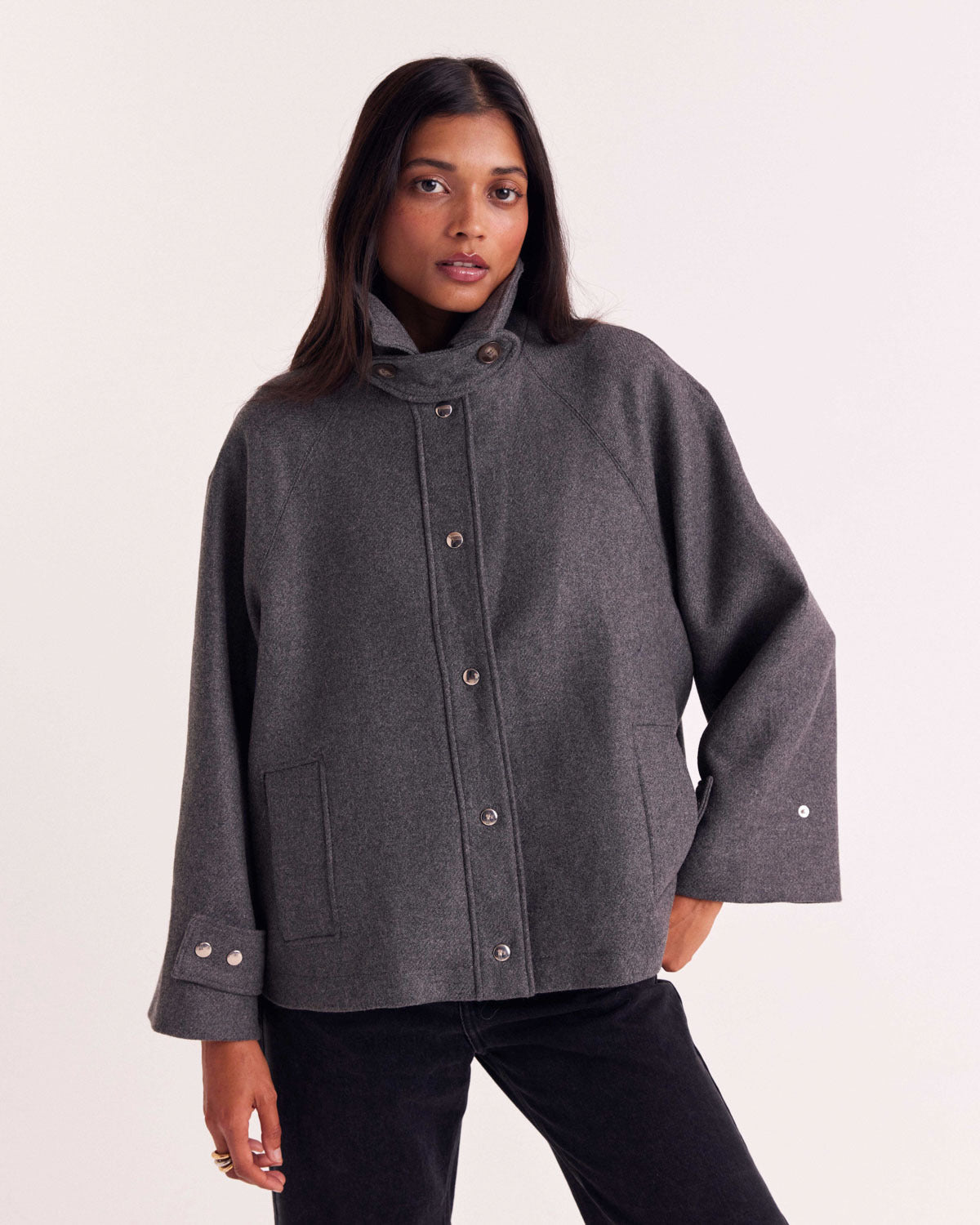 Manteau Beauny gris anthracite