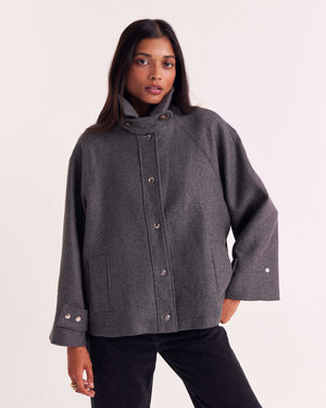 Manteau Beauny gris anthracite