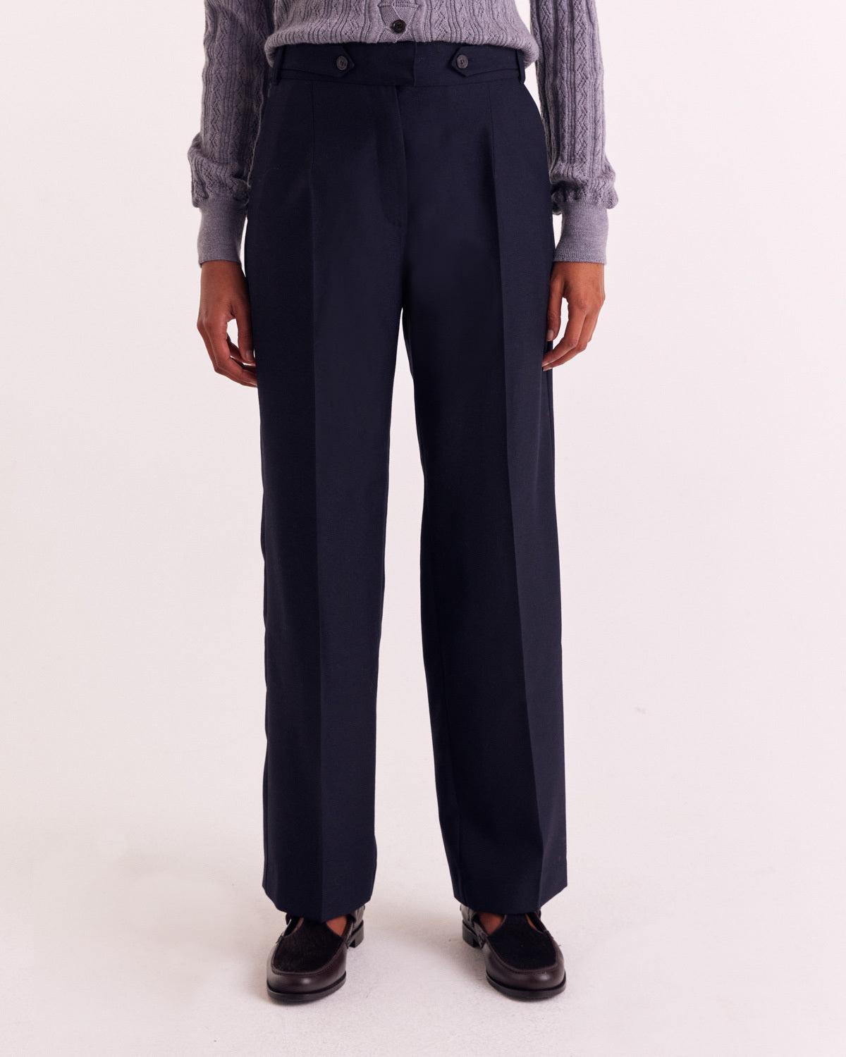 Pants Dan dark navy blue