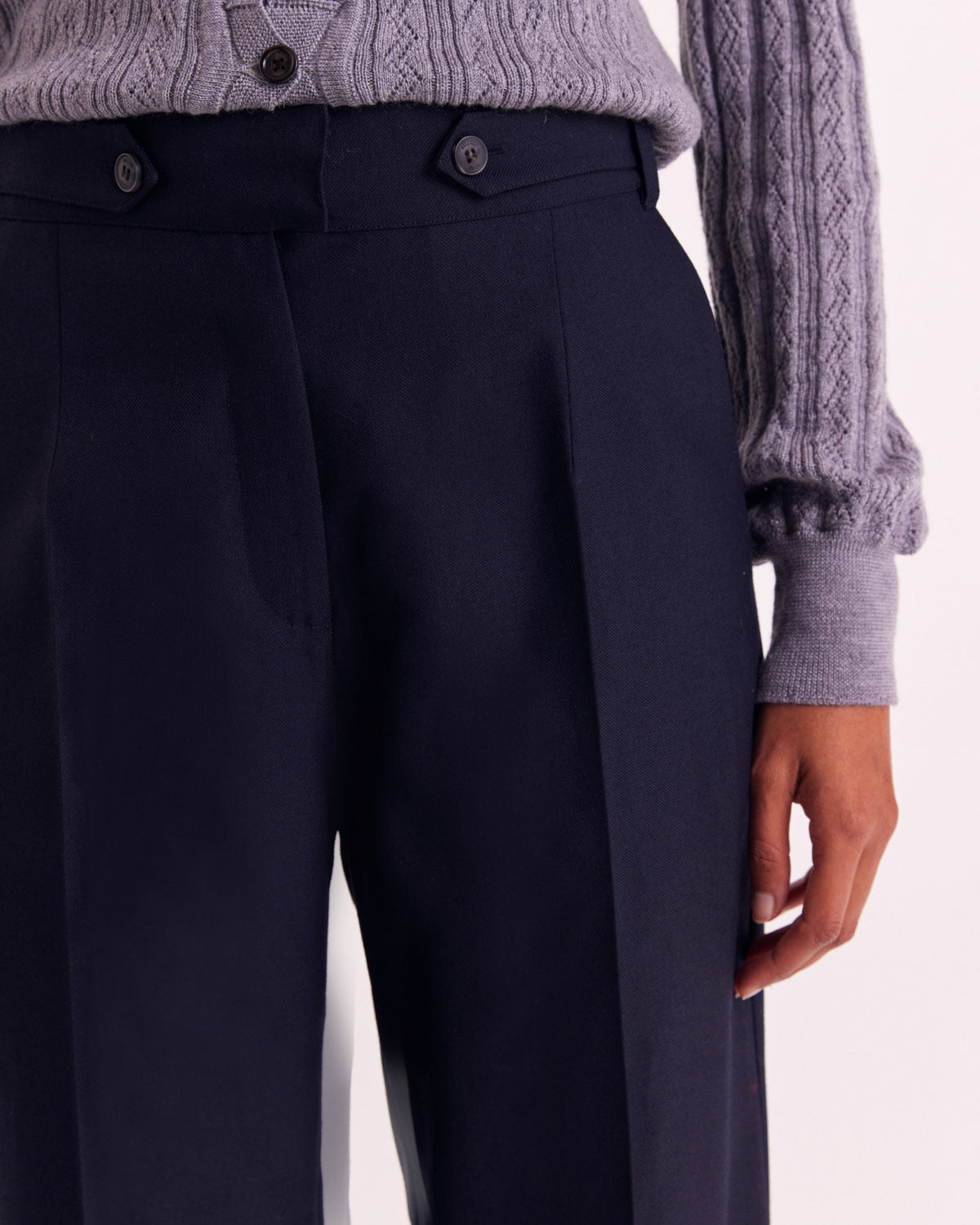 Pants Dan dark navy blue