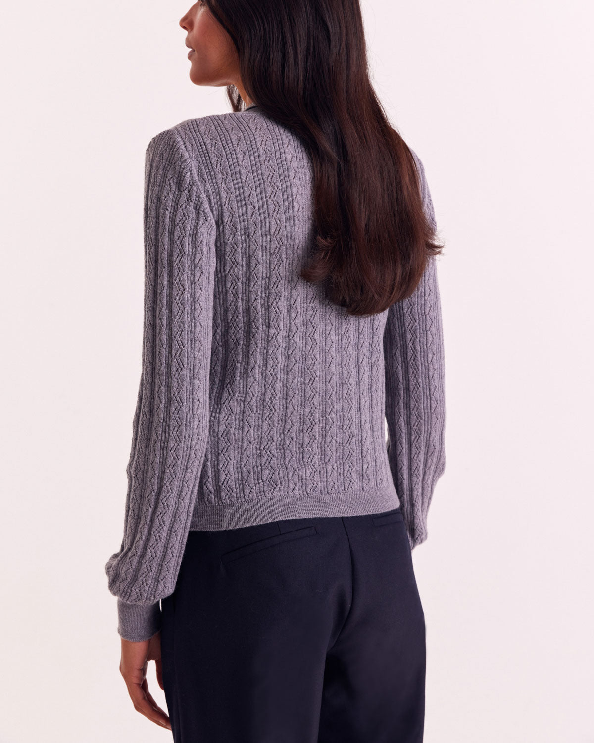 Cardigan Odile gray
