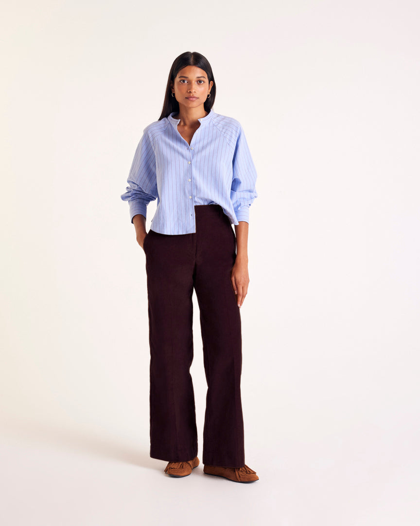 Pants Siméon velvet chocolate