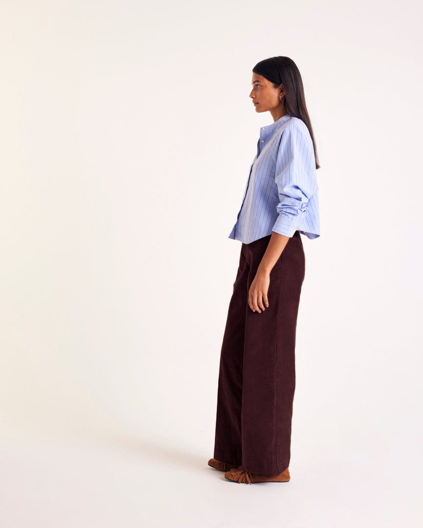 Pants Siméon velvet chocolate