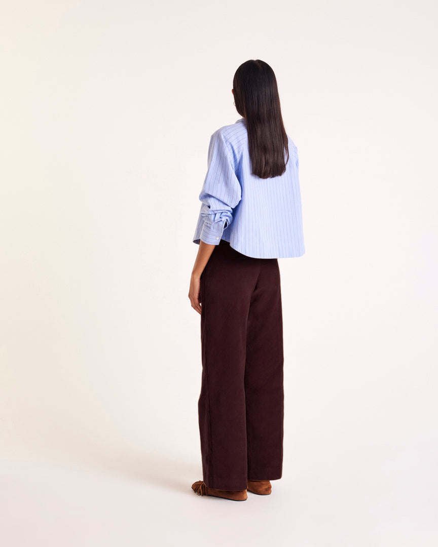 Pants Siméon velvet chocolate
