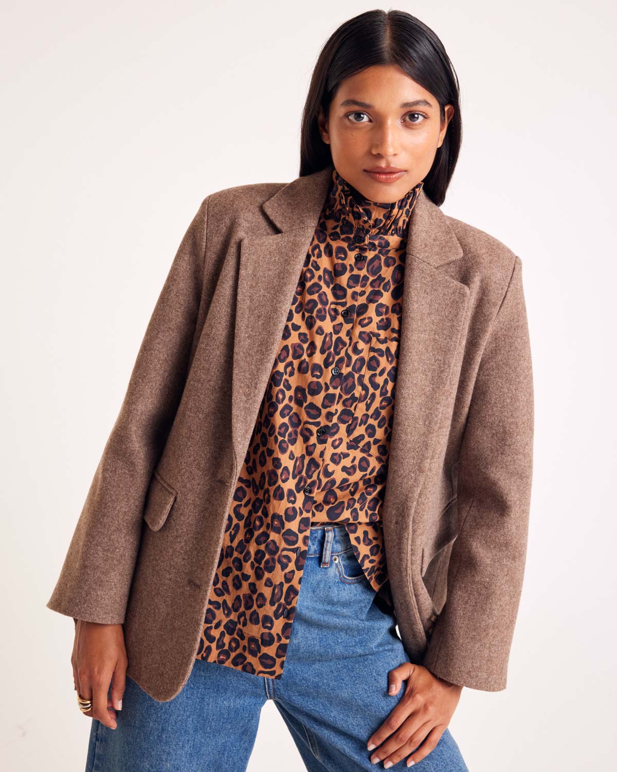 Chemise Léonor léopard