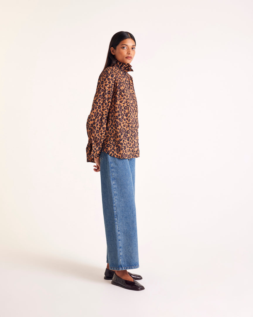 Chemise Léonor léopard