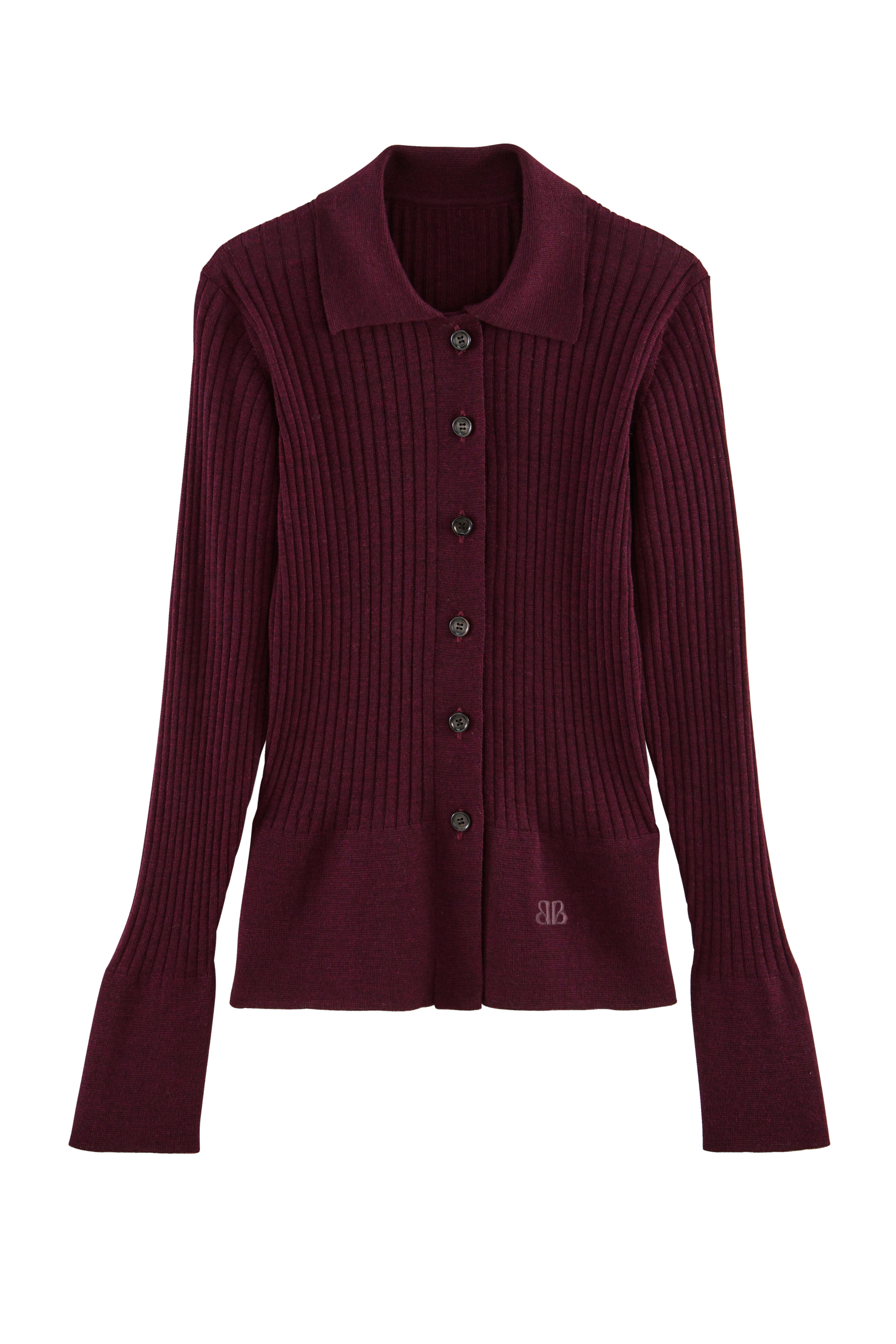 Cardigan Ombeline burgundy