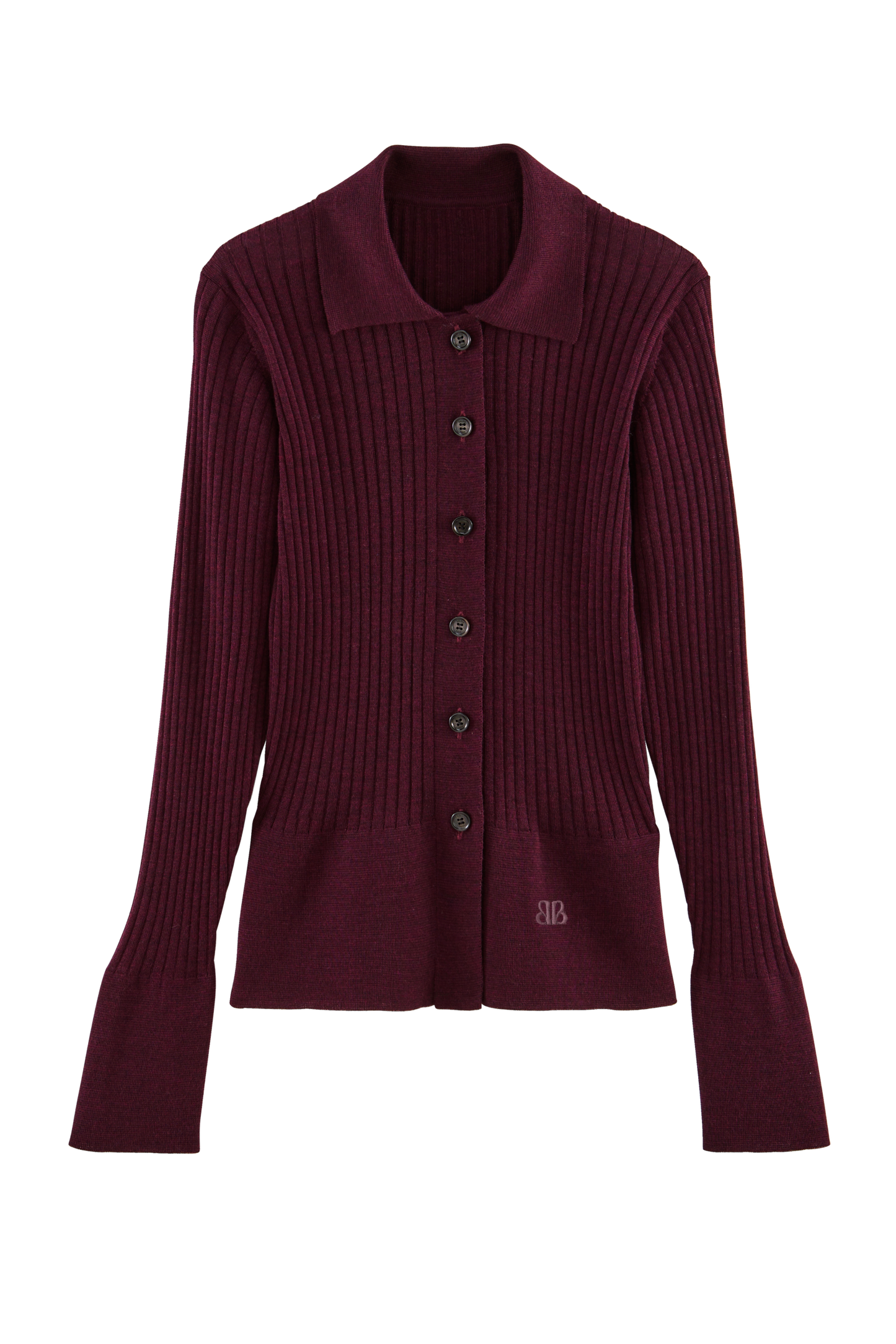Cardigan Ombeline bordeaux