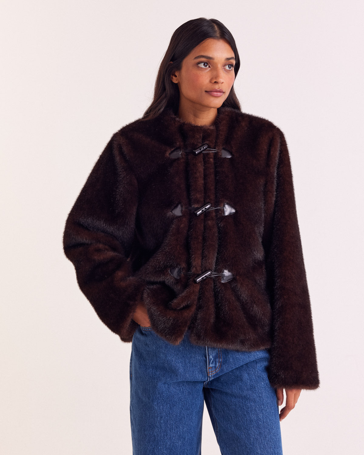 Manteau Carla chocolat