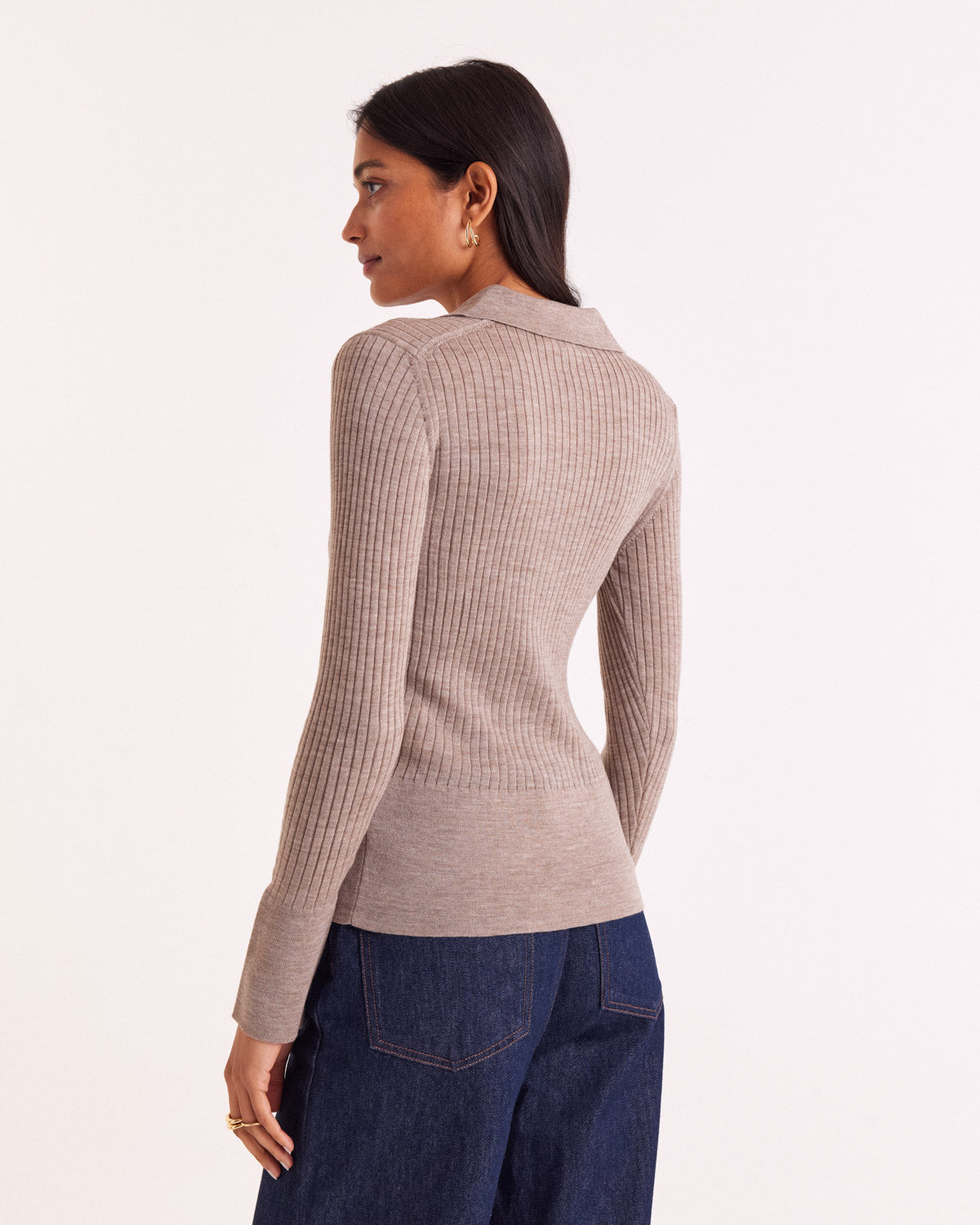 Cardigan Ombeline beige