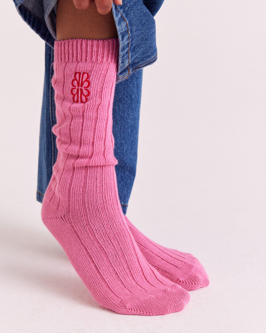 Felice pink socks