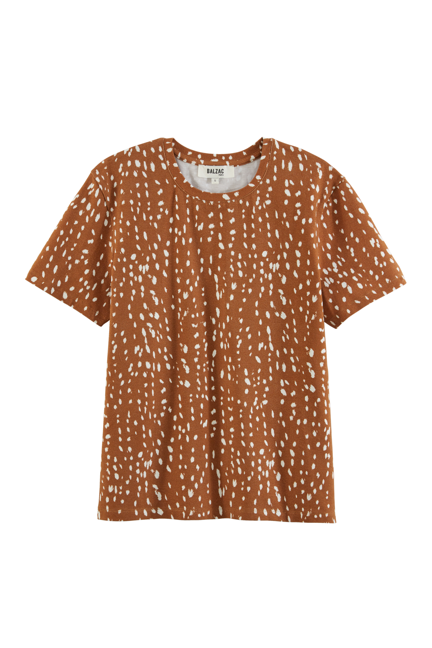Bree cinnamon speckled t-shirt