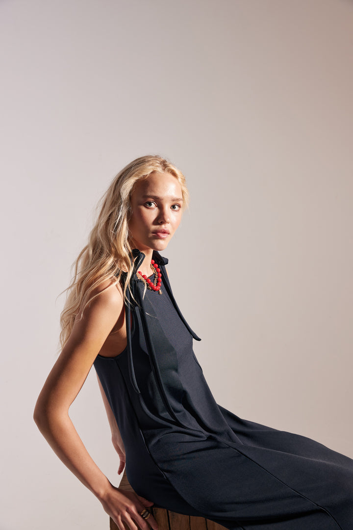 Dress Morgana navy blue