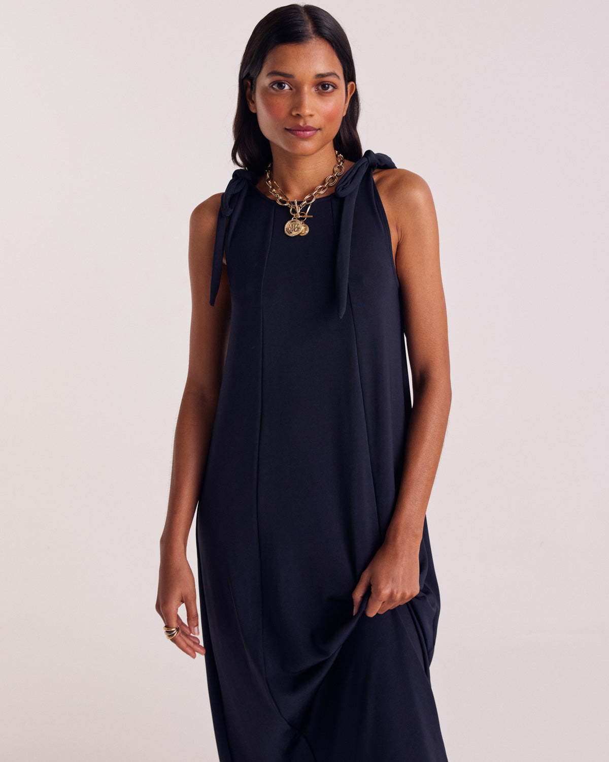 Dress Morgana navy blue