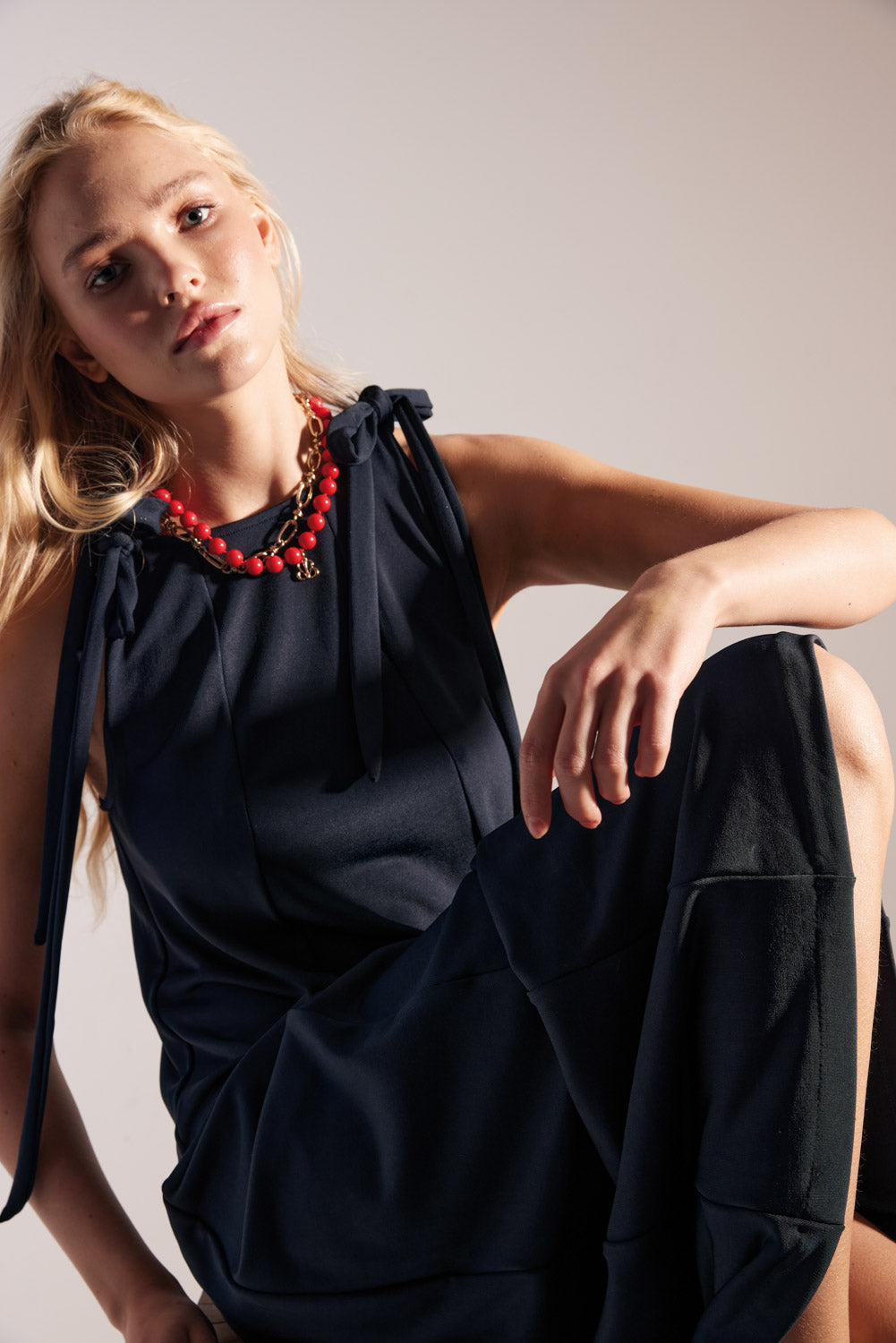 Dress Morgana navy blue