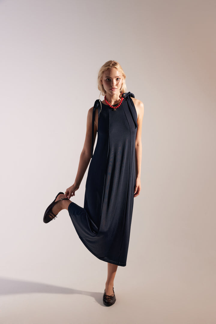 Dress Morgana navy blue