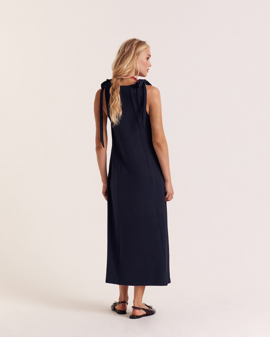 Dress Morgana navy blue