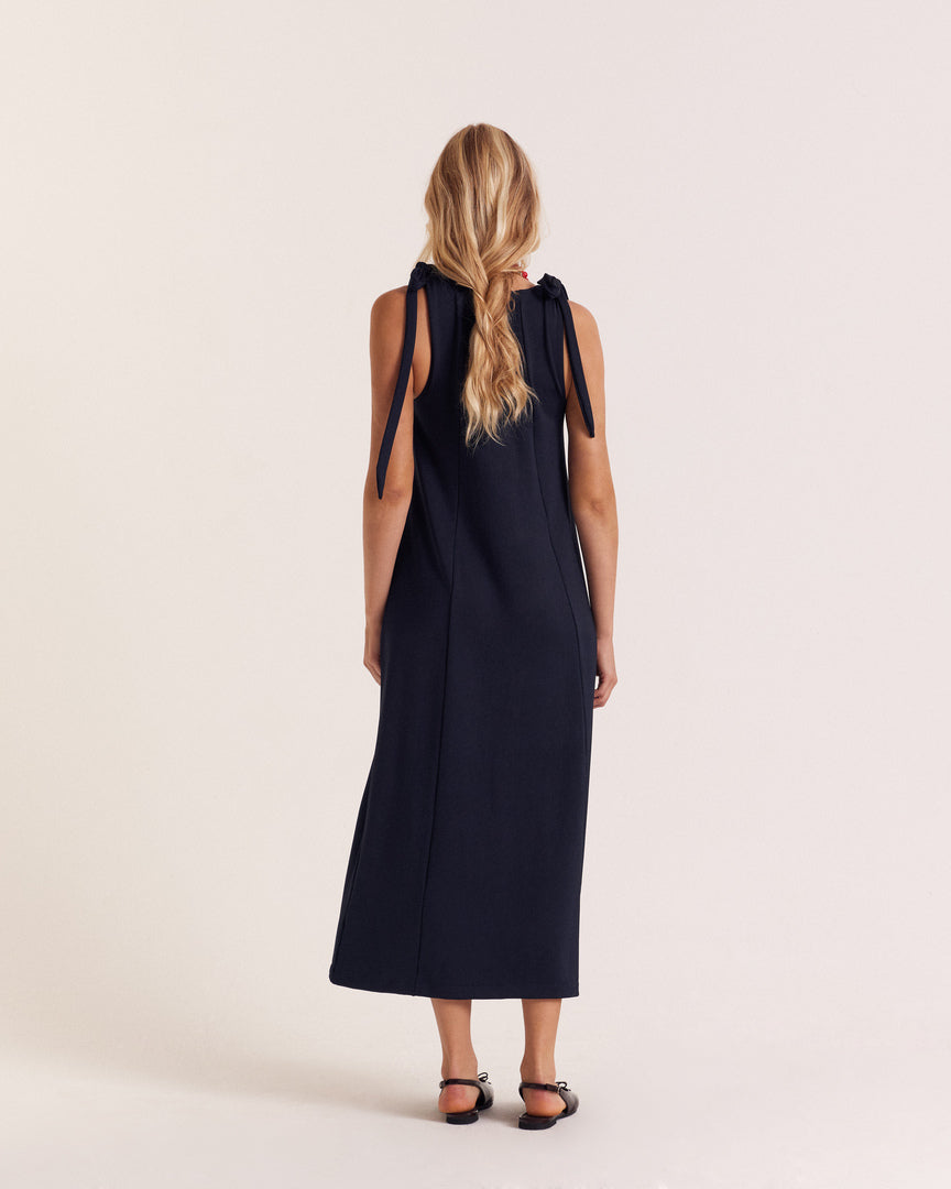 Dress Morgana navy blue