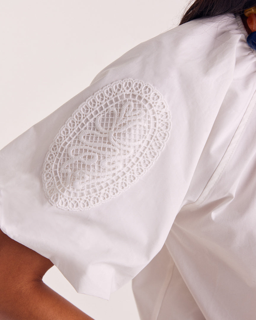 Blouse Mariela natural white