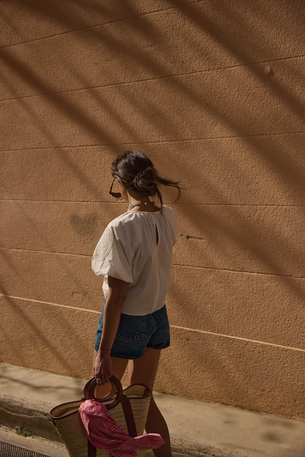 Blouse Mariela natural white