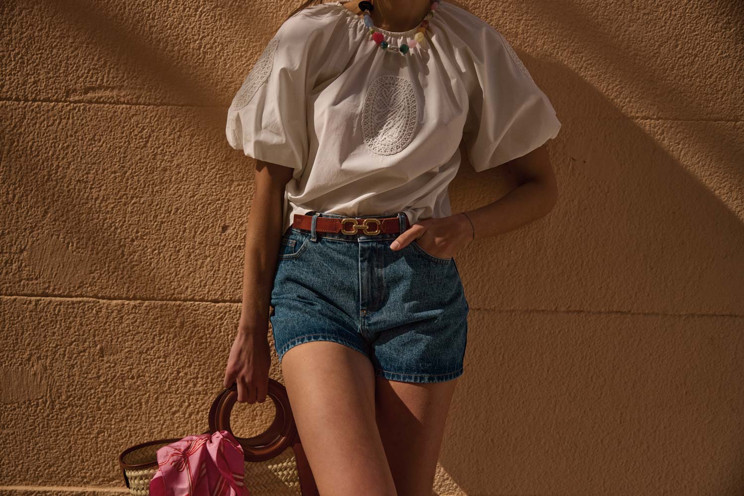 Blouse Mariela natural white
