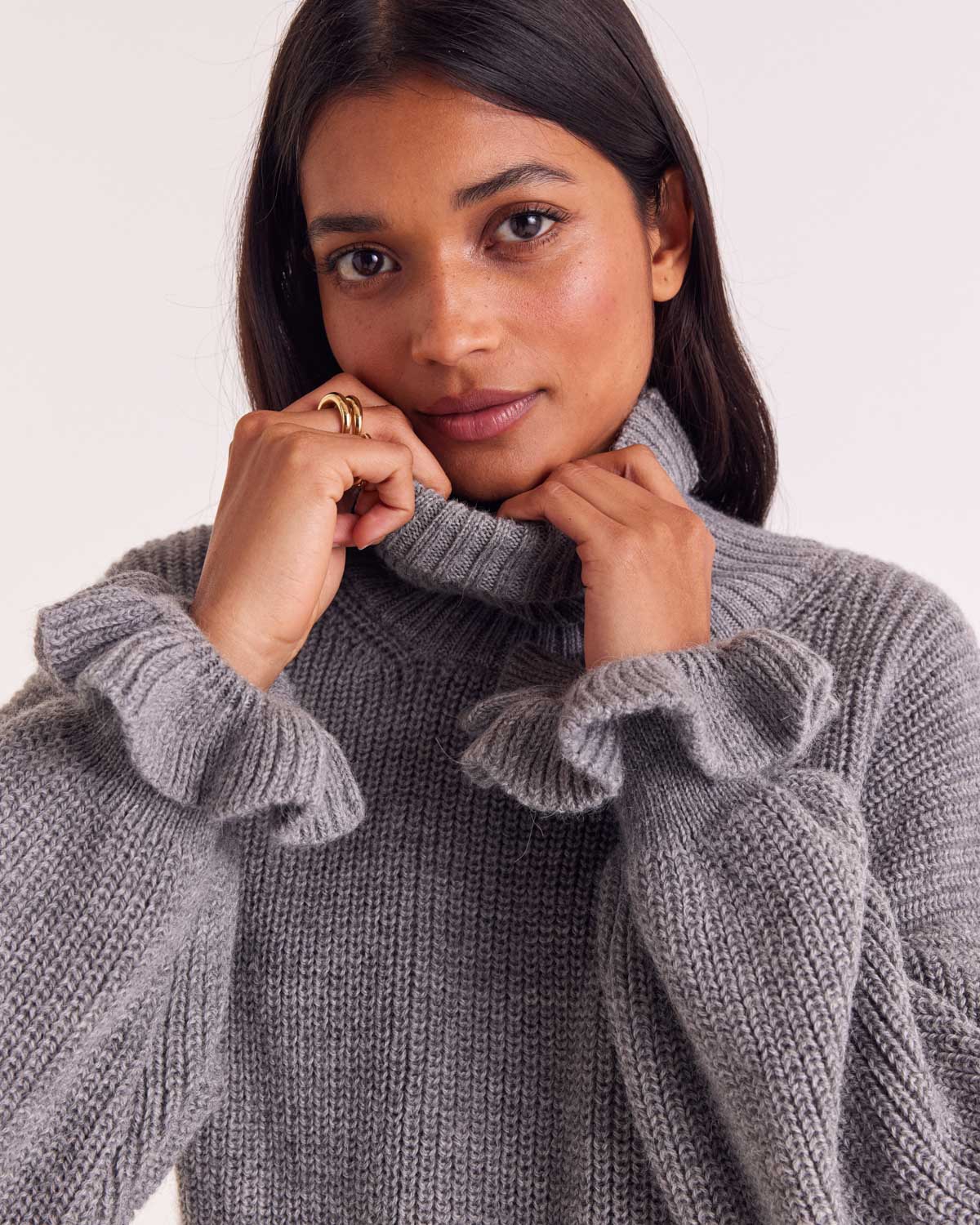 Pull Adam gris chiné