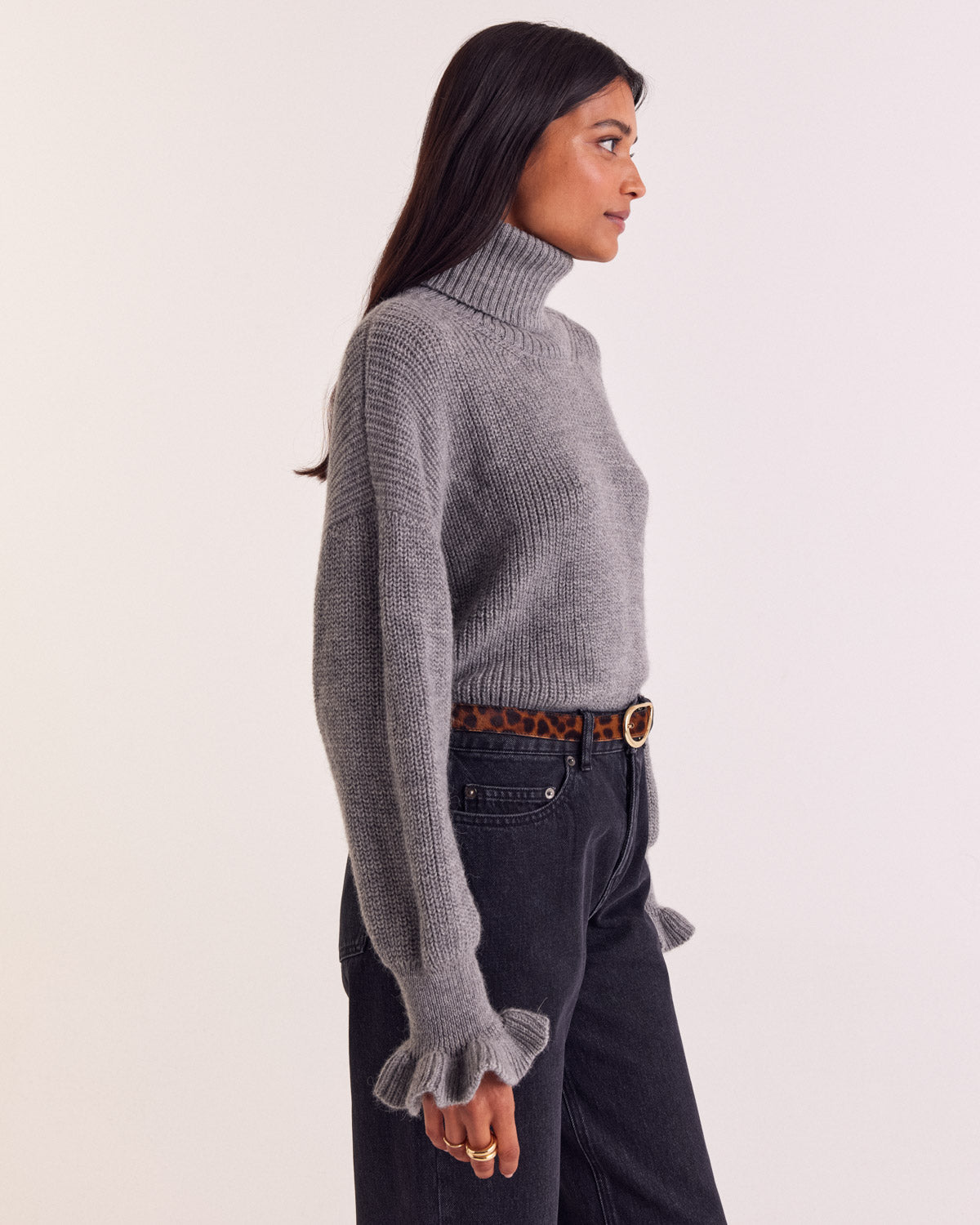 Pull Adam gris chiné