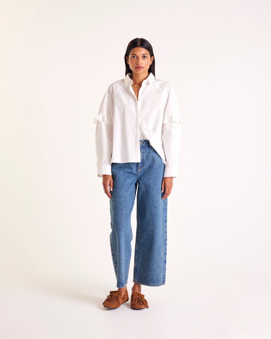 Loafers Alix fringe suede of leather hazelnut