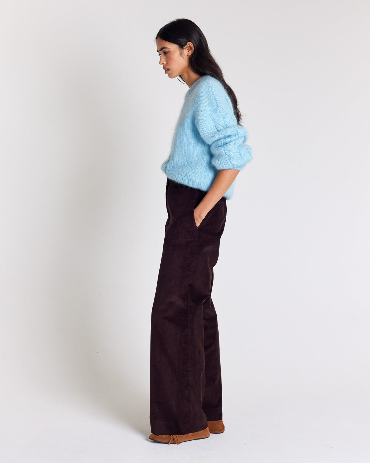 Pants Siméon velvet chocolate