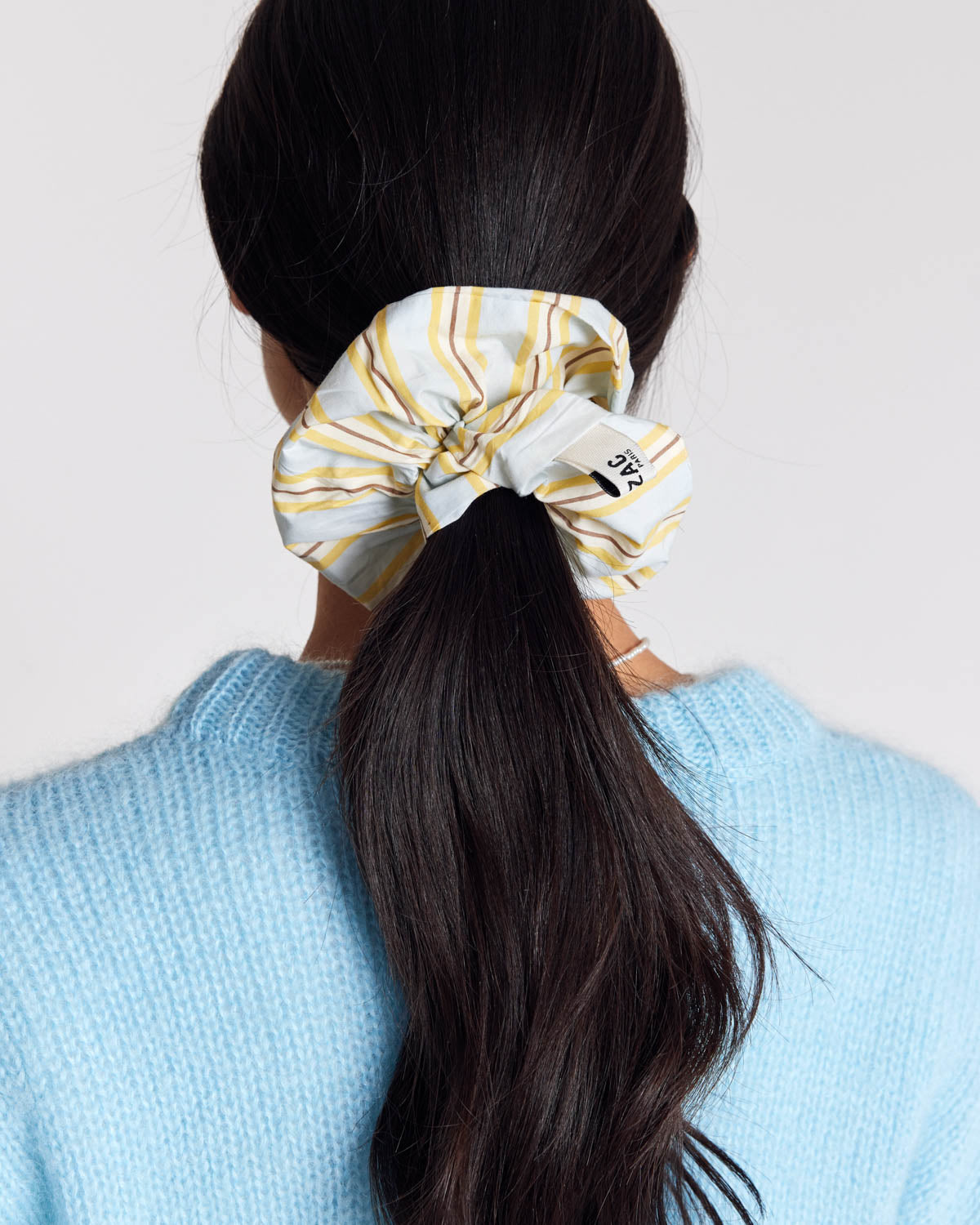 Scrunchie Billy XL stripe blue and yellow