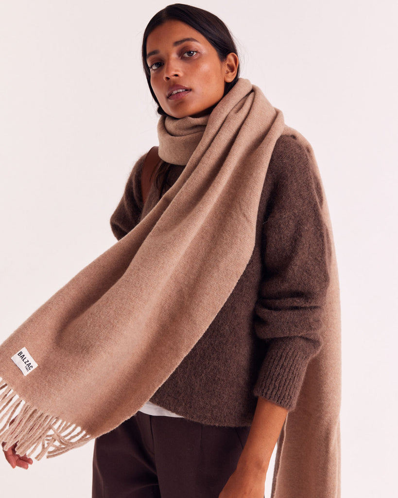 Écharpe Public beige