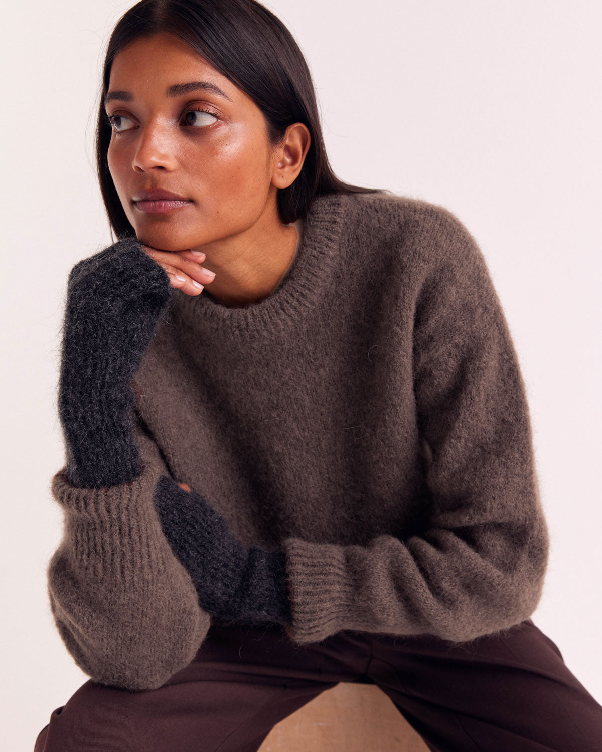 Sweater Doudou mocha