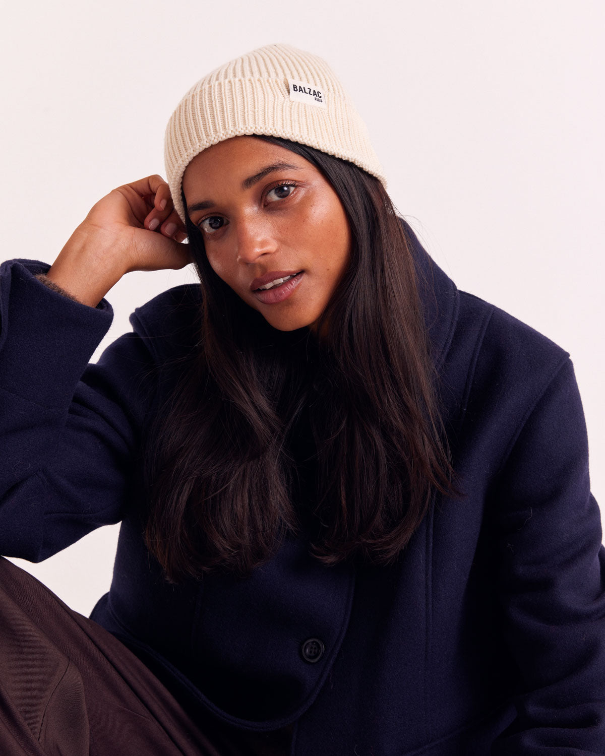 Beanie Raphaël ecru