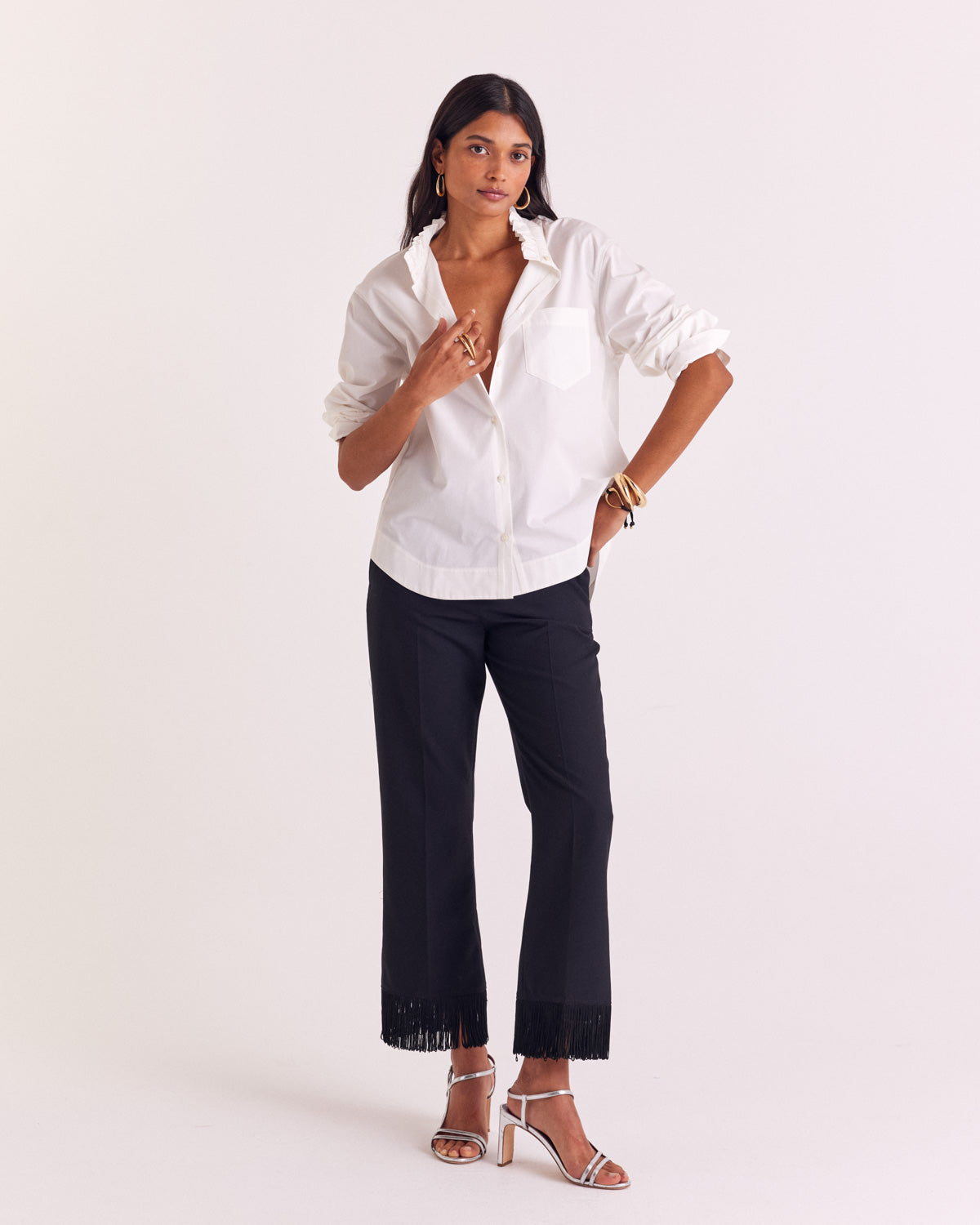 Chemise Salomé blanc naturel