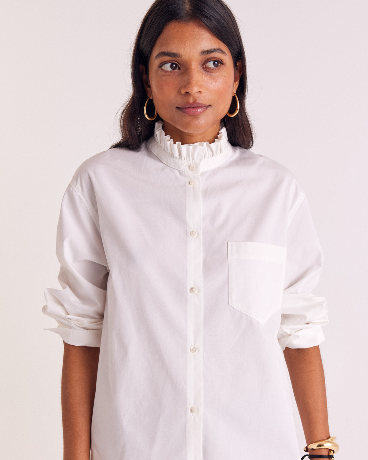 Chemise Salomé blanc naturel