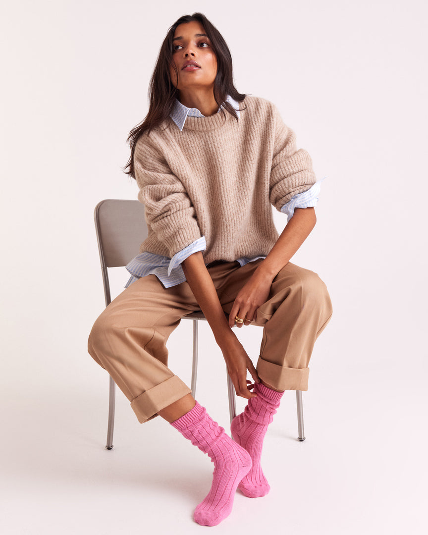 Socks Felice pink