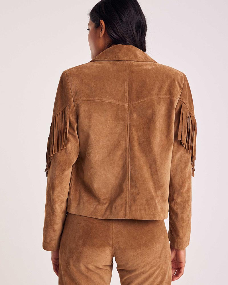 Veste Serena croute camel