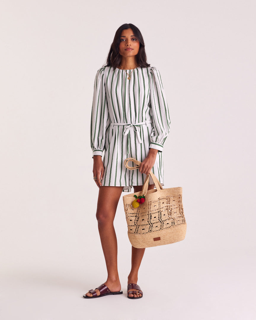Jumpsuit Julieta stripes green