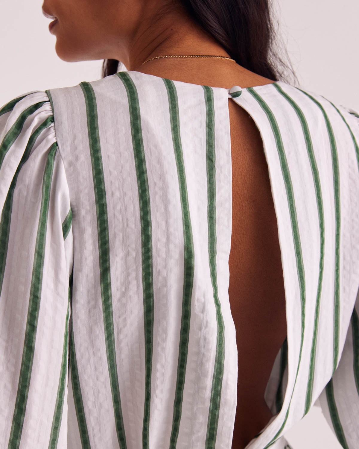 Jumpsuit Julieta stripes green