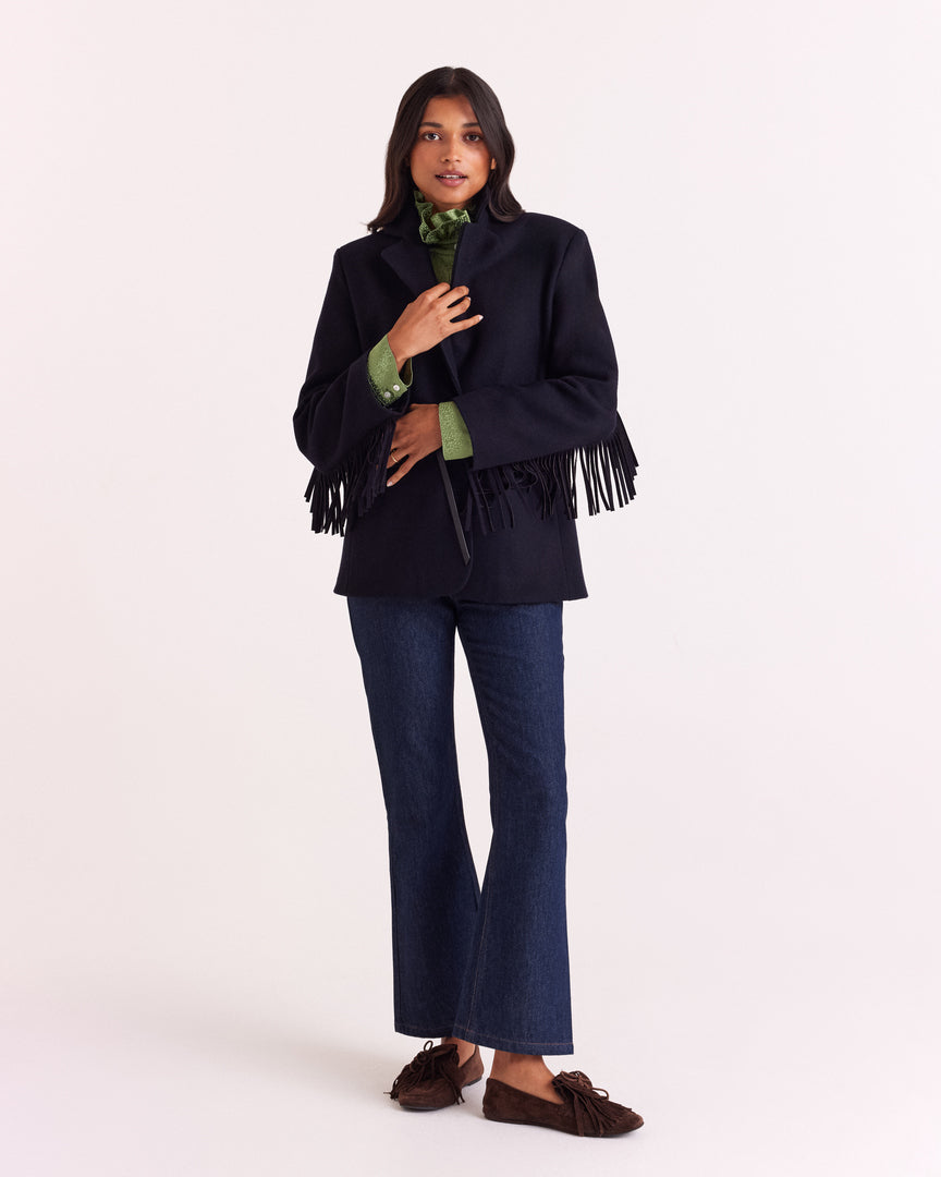 Jacket Marceau navy blue