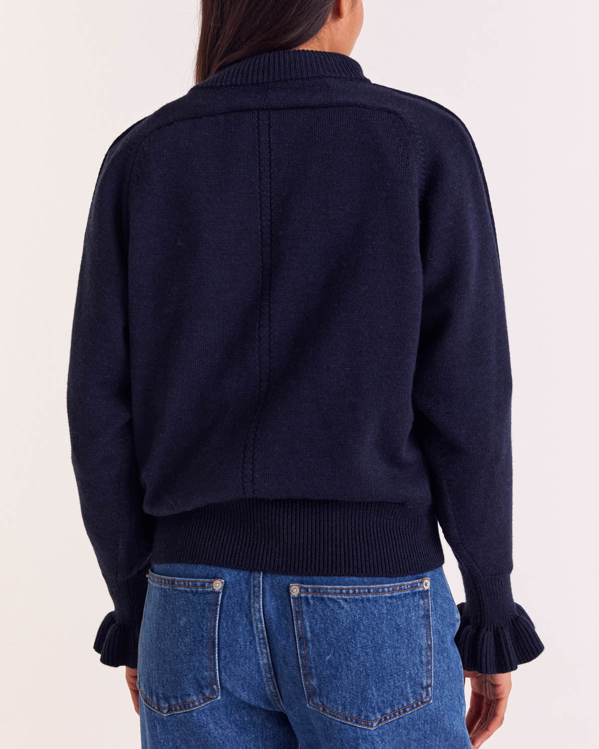 Sweater Solene navy blue