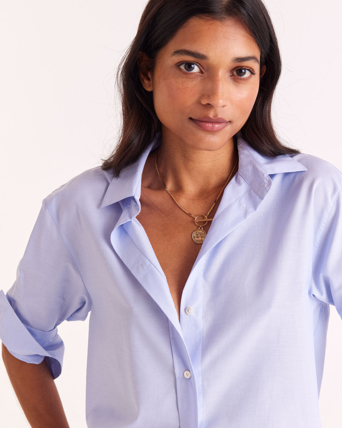 Chemise Anne bleu ciel