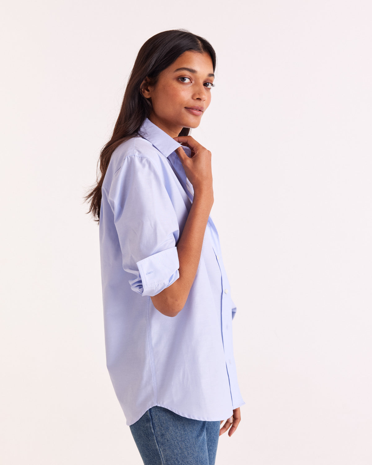 Chemise Anne bleu ciel