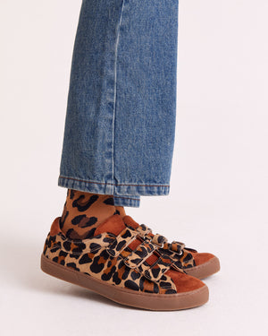 Baskets Honoré léopard