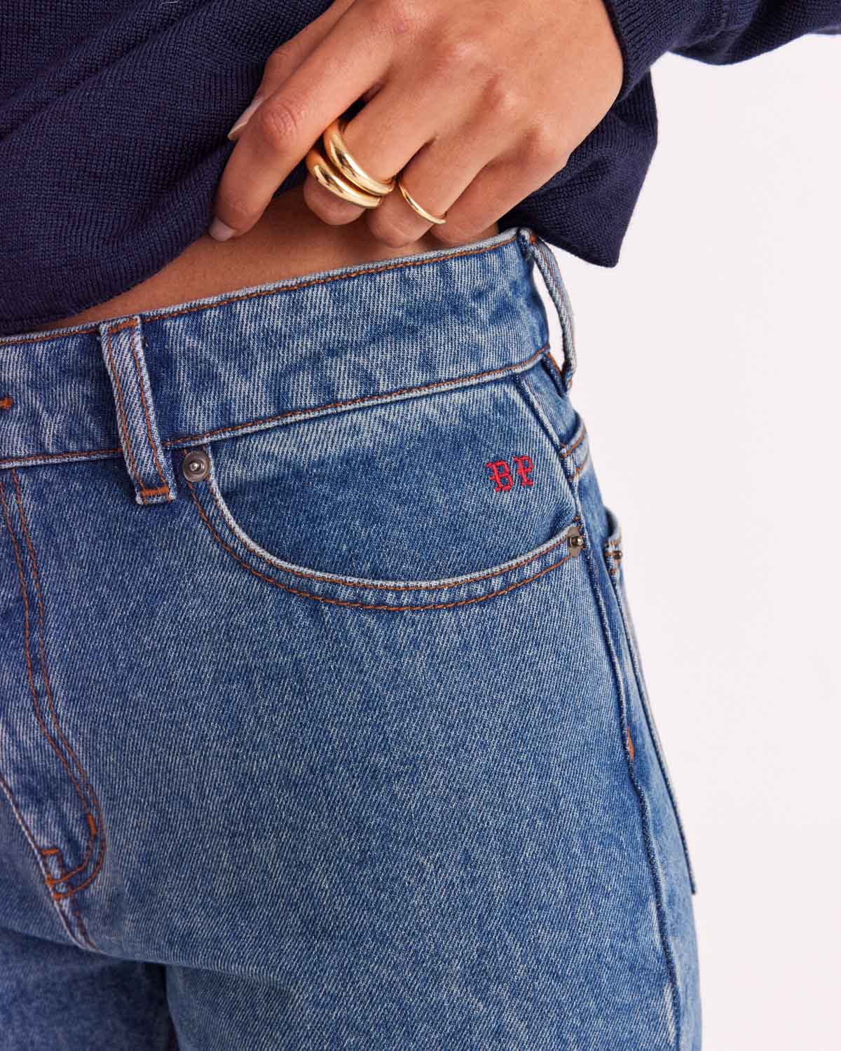 Jean Jules bleu vintage