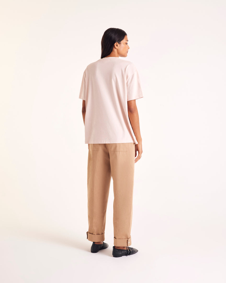 Tee-shirt Baptiste rose BP eyes