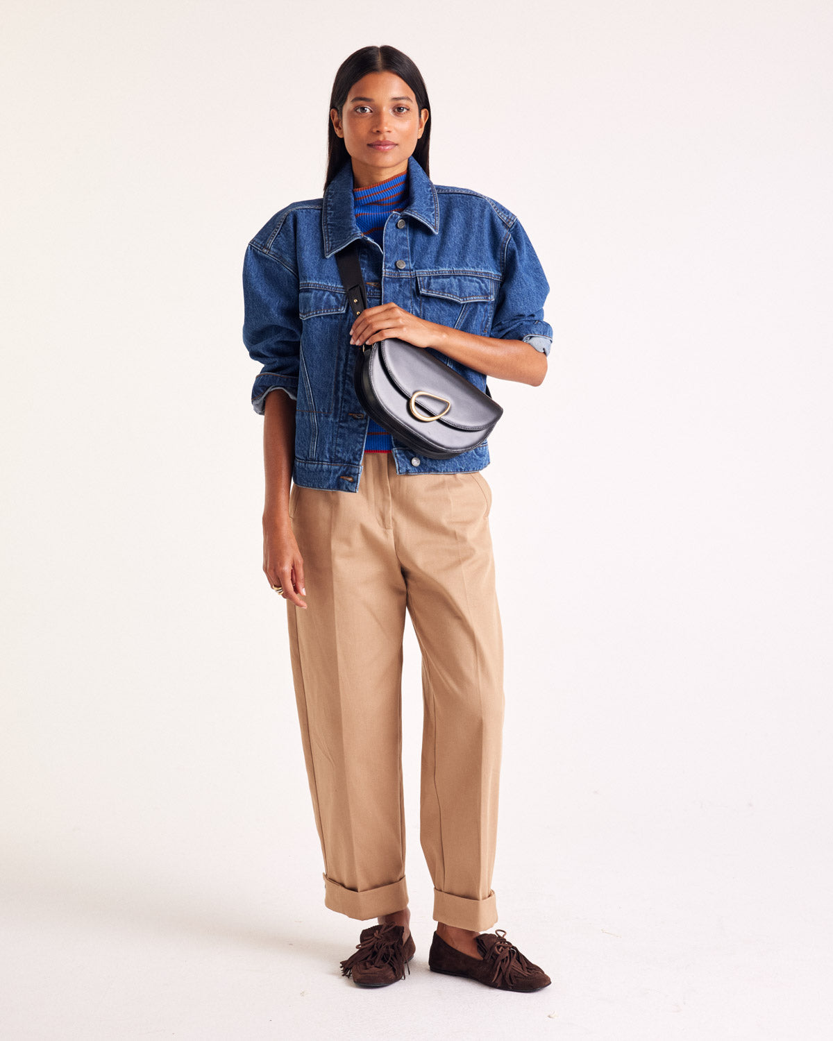 Jacket Andrea blue fumé