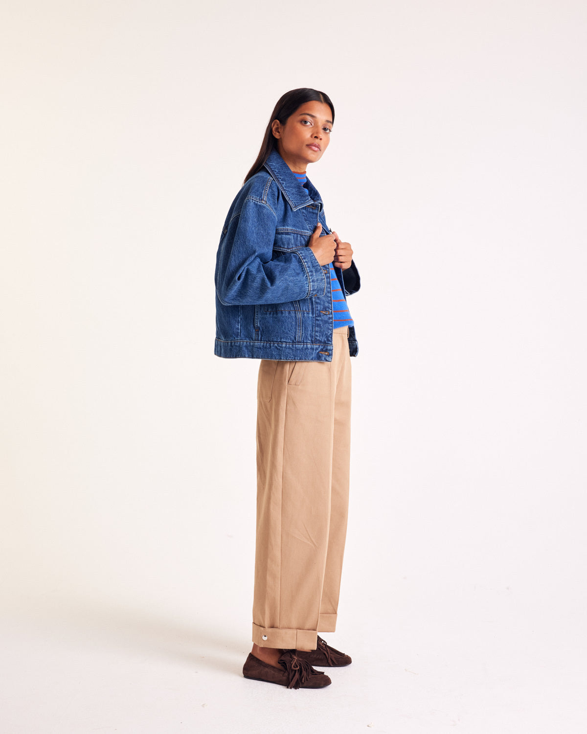 Jacket Andrea blue fumé